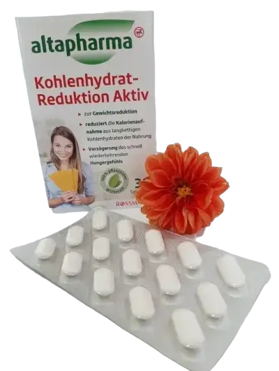 Німецькі таблетки для схуднення Kohlenhydrat-Reduktion Aktiv 30 шт 1740399491 фото