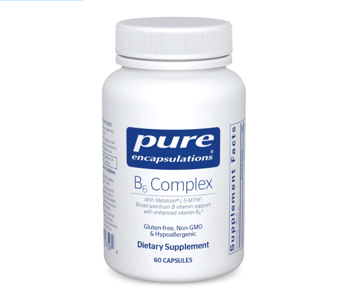 Комплекс вітамінів В Pure Encapsulations B6 Комплекс B6-Complex 60 капсул 1796077655 фото