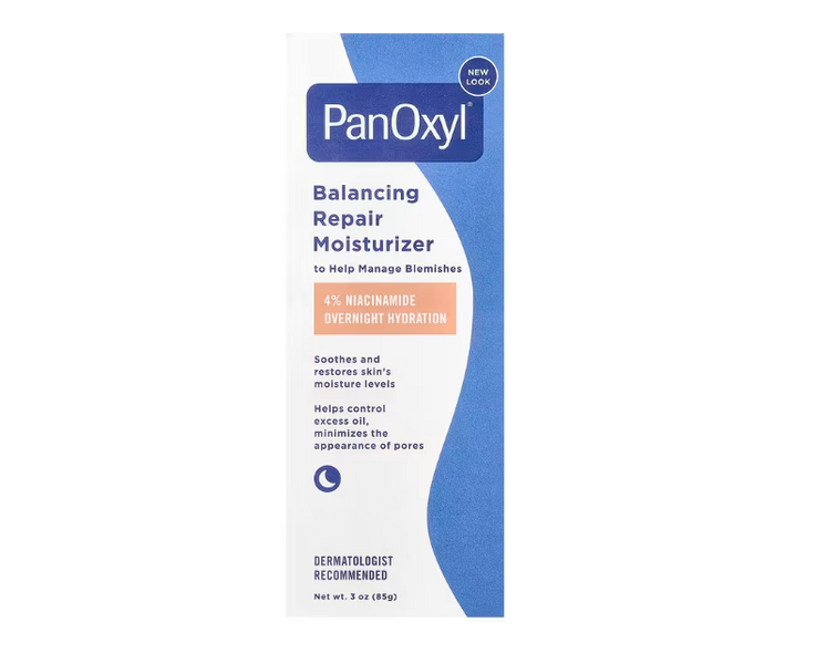 PanOxyl, Нічний зволожувальний крем для відновлення балансу шкіри, 85 г 8463536 фото