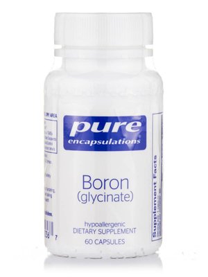 Борон Глицинат Pure Encapsulations (Boron Glycinate) 60 капсул 1804968807 фото
