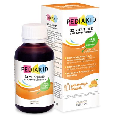Pediakid 22 витамина и олиго-элемента, 125 мл Педиакид 1759566859 фото