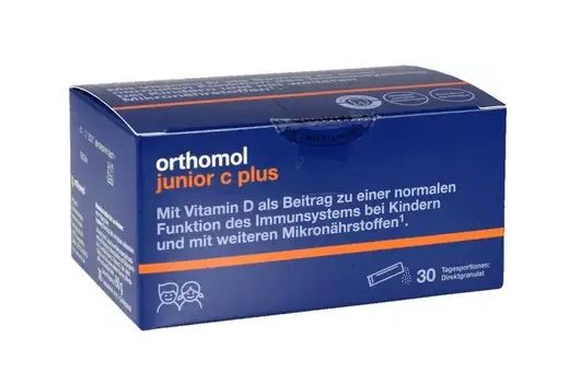Orthomol Junior C Plus, Ортомол Джуніор С Плюс 30 днів (гранули)  3484495276 фото