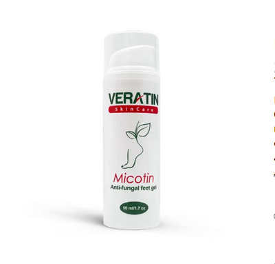 Гель протигрибковий Micotin Anti-fungal feet Veratin 50 мл copy_1627829878 фото