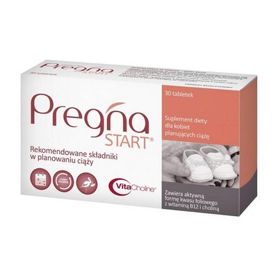 Pregna Start Прегна Старт Вітаміни для жінок, які планують вагітність 30 таблеток Польща 1666468530 фото