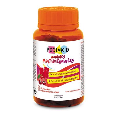 Педіакід ведмежуйки мультивітаміни Pediakid, 60 жувальних вітамінів 1764945897 фото