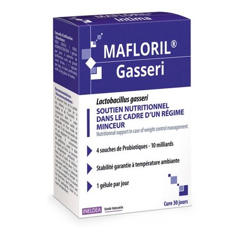 INELDEA Мафлоріл Гассері пробіотик для зниження ваги, Mafloril Gasseri, 30 капсул  copy_1657048802 фото