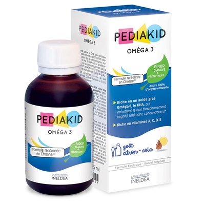 Педіакід омега-3 з холіном Pediakid сироп 125 мл 1830338844 фото
