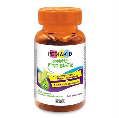 Педіакід Пробіотики ведмежуйки, Pediakid Probiotiques  60 шт copy_1745218314 фото