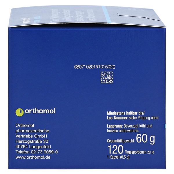 Orthomol AMD Extra, Ортомол АМД Экстра 120 дней (капсулы) 1885594730 фото