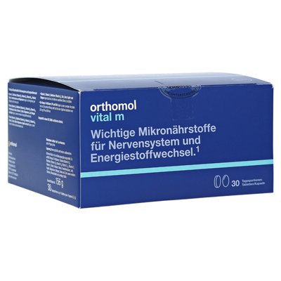 Orthomol Vital M, Ортомол Вітал М 30 днів (таблетки / капсули) 1831017318 фото