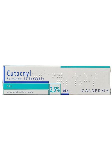 Кутакнил гель 2,5% Cutacnyl gel (Бензак) Galderma 40 г 1889691837 фото