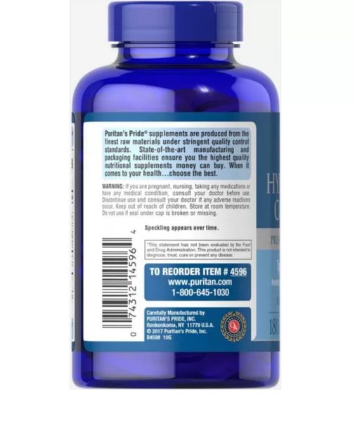 Puritan's Pridе, Гідролізований колаген , Hydrolyzed Collagen, 1000 мг 180 таблеток 144685637 фото