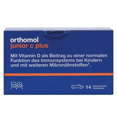 Orthomol Junior C Plus, Ортомол Джуніор С Плюс 14 днів (жувальні таблетки) copy_1832184928 фото