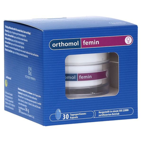 Orthomol Femin, Ортомол Фемін 30 днів (60 капсул) 1837179551 фото