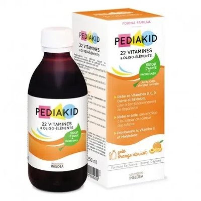 Pediakid 22 витамина и олиго-элемента, 250 мл Педиакид 1740376956 фото