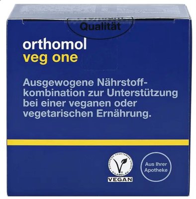 Orthomol Veg One, Ортомол Вег Ван , капсулы с витаминами для веганов, 39 дней 34337589 фото