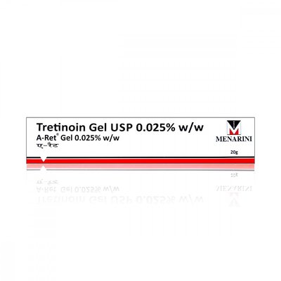 Третиноїн гель 0,025% Tretinoin Gel Menarini 0,025% 20 г 123456555 фото