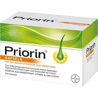 Приорин витамины для волос Priorin 270 кап Bayer Германия 1740334843 фото
