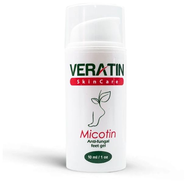Гель противогрибковый Micotin Anti-fungal feet Veratin 10 мл 1606498233 фото